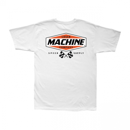 LOSER MACHINE OVERDRIVE T-SHIRT WHITE