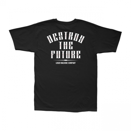 LOSER MACHINE DISTINCT T-SHIRT BLACK