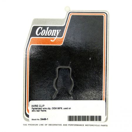 COLONY, WIRE CLIP REAR FRAME