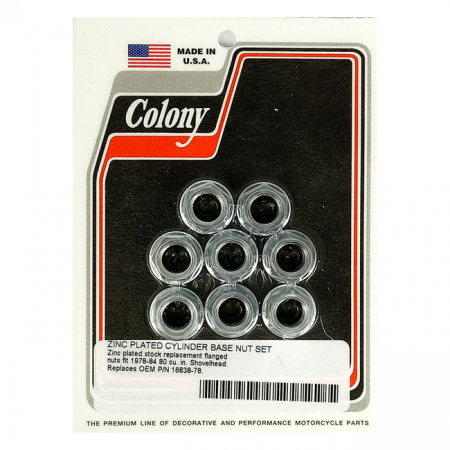 COLONY CYL BASE NUT KIT