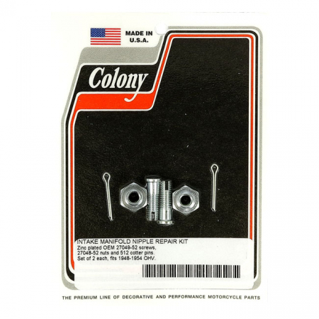 COLONY INLET NIPPLE REPAIR KIT