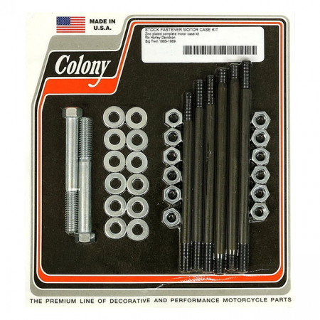 COLONY CRANKCASE BOLT KIT