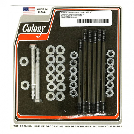 COLONY CRANKCASE BOLT KIT