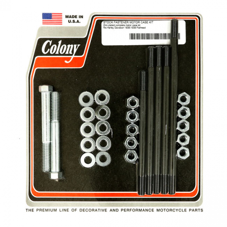 COLONY CRANKCASE BOLT KIT