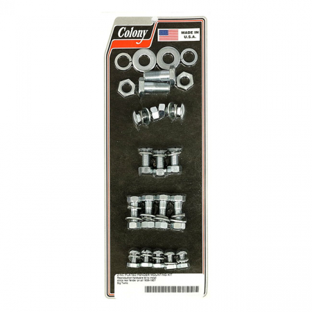 COLONY, REAR FENDER MOUNT KIT. ZINC