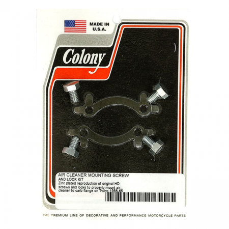 COLONY AIRCLEANER MOUNT SCREW & LOCK KT