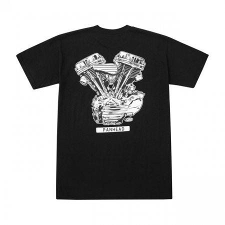 LOSER MACHINE PANHEAD T-SHIRT BLACK