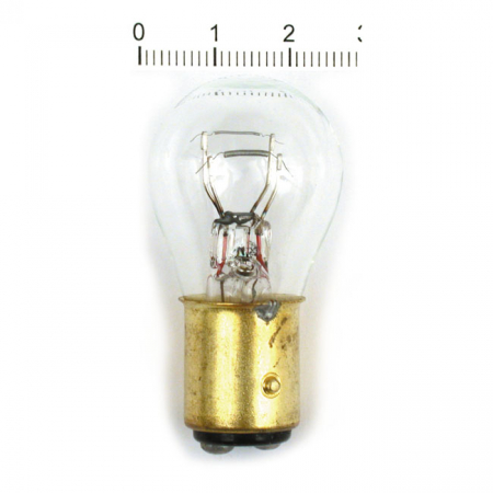 SUPER STOP/TAILLIGHT 12V LIGHT BULB. REPL. 1157. CLEAR LENS