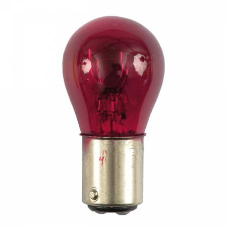 RED LIGHT BULBS, 12-VOLT. DUAL FILAMENT