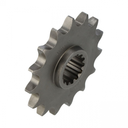 AFAM, STEEL FRONT SPROCKET. 15 TEETH