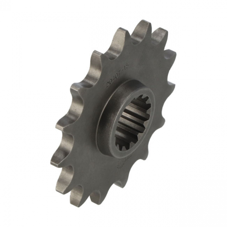 AFAM, STEEL FRONT SPROCKET. 15 TEETH