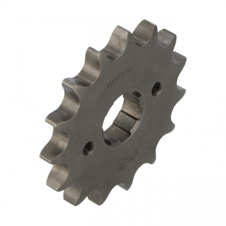 AFAM, STEEL FRONT SPROCKET. 15 TEETH