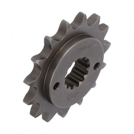 AFAM, STEEL FRONT SPROCKET. 15 TEETH