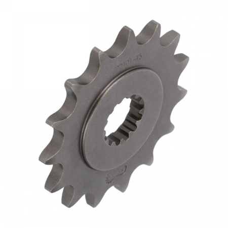 AFAM, STEEL FRONT SPROCKET. 15 TEETH