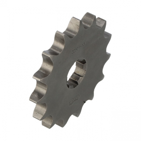 AFAM, STEEL FRONT SPROCKET. 15 TEETH