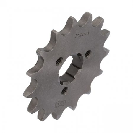 AFAM, STEEL FRONT SPROCKET. 15 TEETH