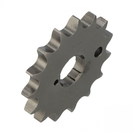 AFAM, STEEL FRONT SPROCKET. 15 TEETH