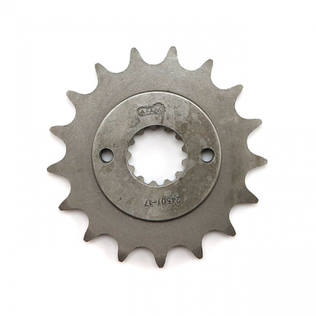 AFAM, STEEL FRONT SPROCKET. 17 TEETH