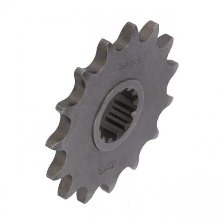 AFAM, STEEL FRONT SPROCKET. 15 TEETH