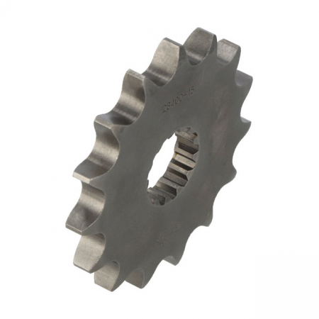 AFAM, STEEL FRONT SPROCKET. 15 TEETH