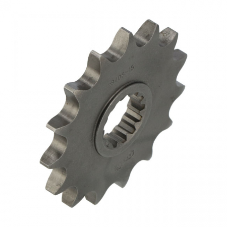 AFAM, STEEL FRONT SPROCKET. 15 TEETH