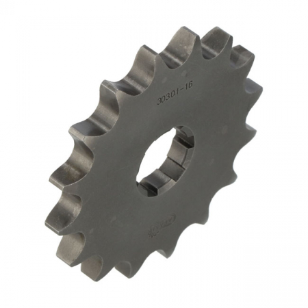 AFAM, STEEL FRONT SPROCKET. 16 TEETH