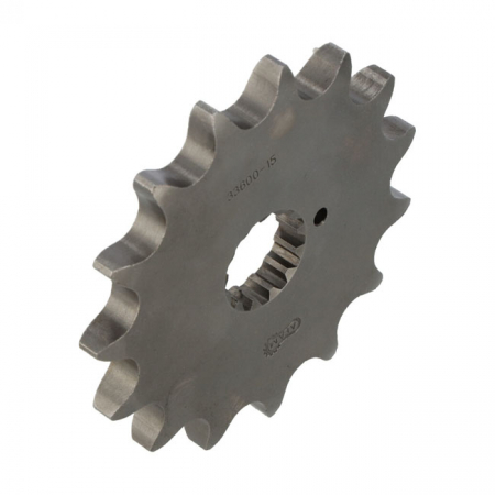 AFAM, STEEL FRONT SPROCKET. 15 TEETH