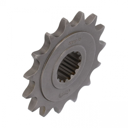 AFAM, STEEL FRONT SPROCKET. 15 TEETH