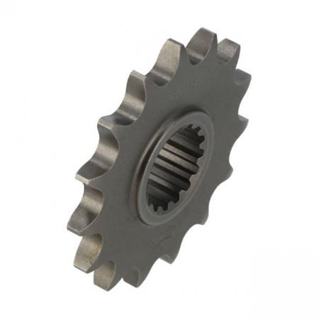 AFAM, STEEL FRONT SPROCKET. 15 TEETH