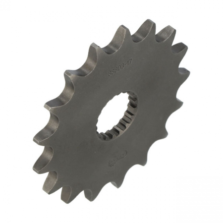 AFAM, STEEL FRONT SPROCKET. 17 TEETH