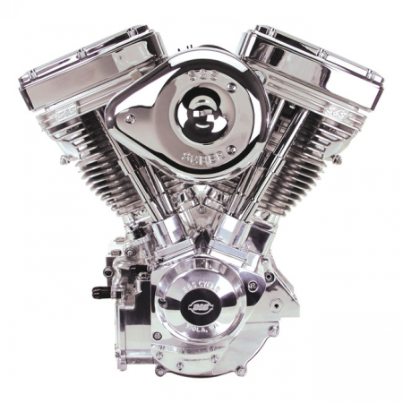 S&S 124CI SSW+ ENGINE ASSEM. POLISHED(N)