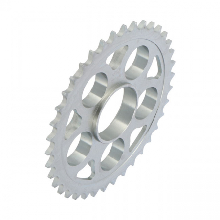 AFAM, STEEL REAR SPROCKET. 38 TEETH