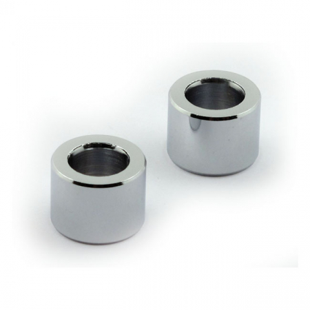 CHRIS, TURN SIGNAL SPACERS 1/2" (12.7MM) LONG. CHROME