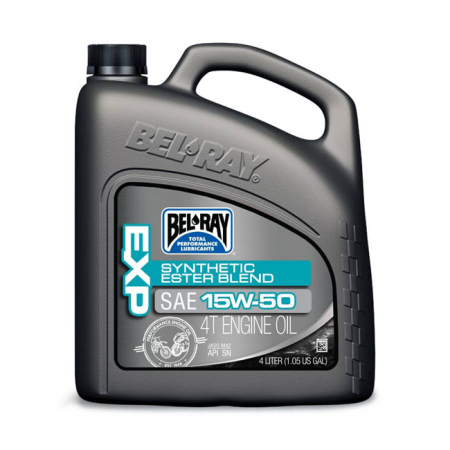 BEL-RAY, EXP SEMI-SYNTHETIC MOTOR OIL 15W-50. 4L