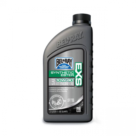 BEL-RAY, EXS FULL SYNTHETIC ESTER 4T ENGINE OIL 10W-40. 1L