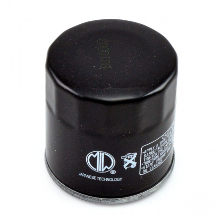 MIW, SPIN-ON OIL FILTER. BLACK