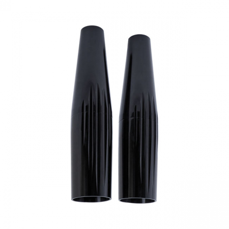 FORK COVERS 41 MM FORKS BLACK