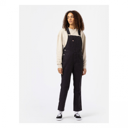 DICKIES DC CLASSIC BIB WOMEN BLACK