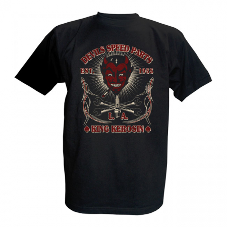 KING KEROSIN DEVILS SPEED T-SHIRT, S