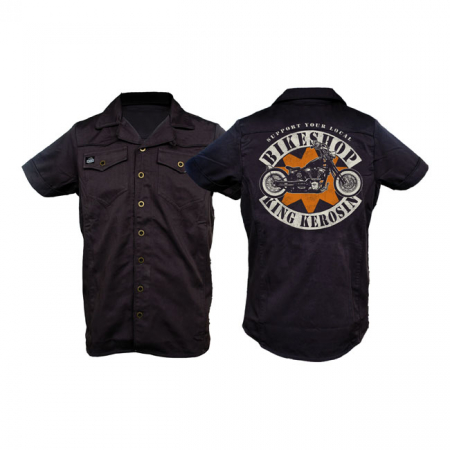 KING KEROSIN BUTTONSHIRT S.Y.L. BIKESHOP