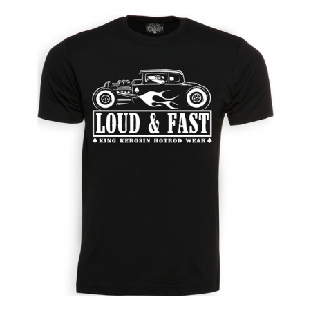 T-SHIRT LOUD & FAST, S