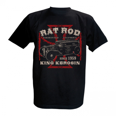 KING KEROSIN RAT ROD T-SHIRT,S