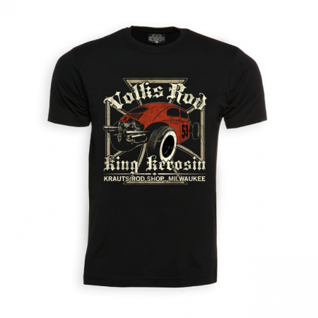 KING KEROSIN VOLKSROD T-SHIRT BLACK