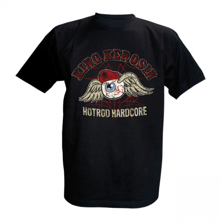 KING KEROSIN HOTROD HARDCORE T-SHIRT,S