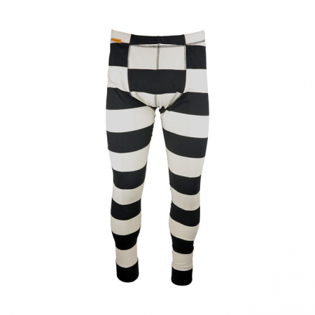 ROEG LONG JOHN STRIPED PANT BLACK/WHITE