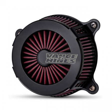 V&H, VO2 CAGE FIGHTER AIR CLEANER KIT. MATTE BLACK