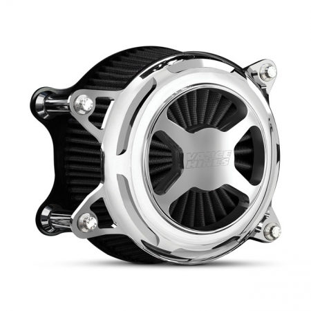 V&H, VO2 X AIR CLEANER KIT. CHROME