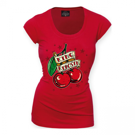 KING KEROSIN CHERRYS LONGSHIRT GIRL,S