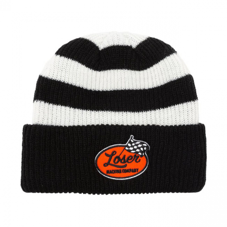 Loser Machine Celly beanie black/white