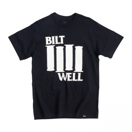 BILTWELL DAMAGED T-SHIRT BLACK